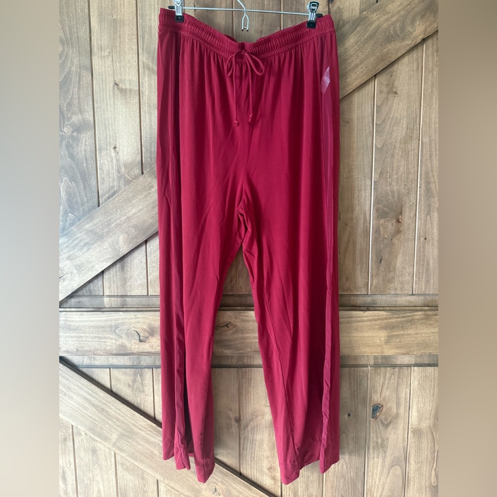 HoneyLove BlissWear Pant. Size XL. Red